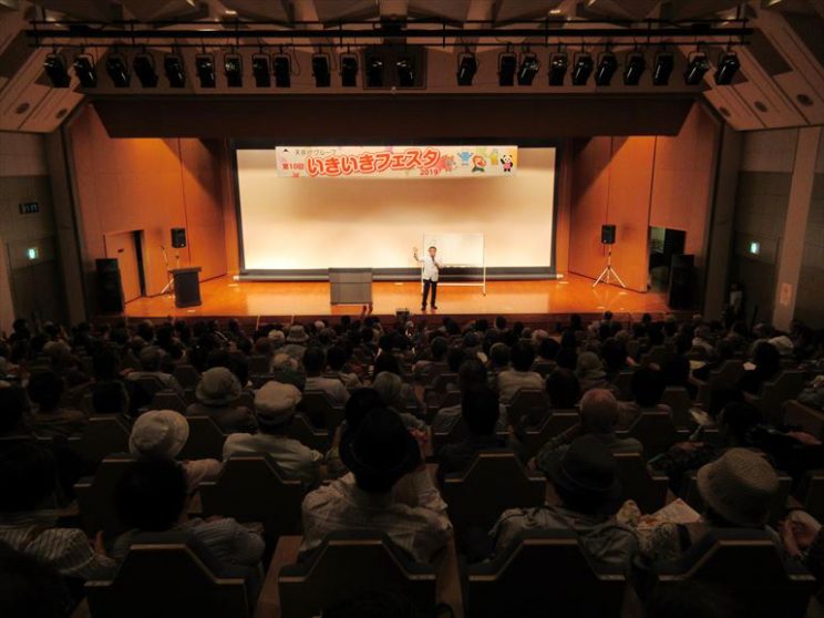 芸能イベント会場の様子